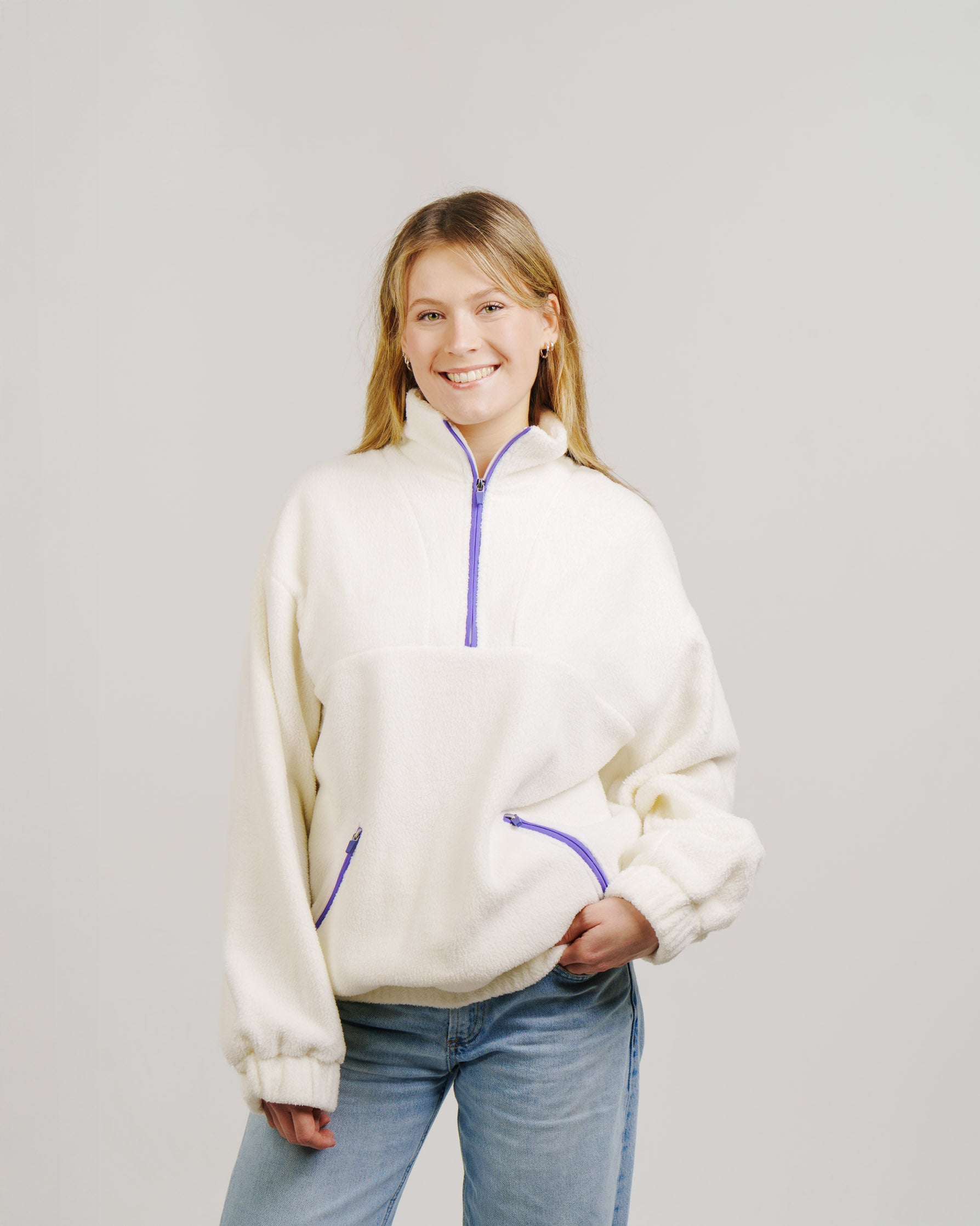 Cozy Quaterzip Fleecepullover