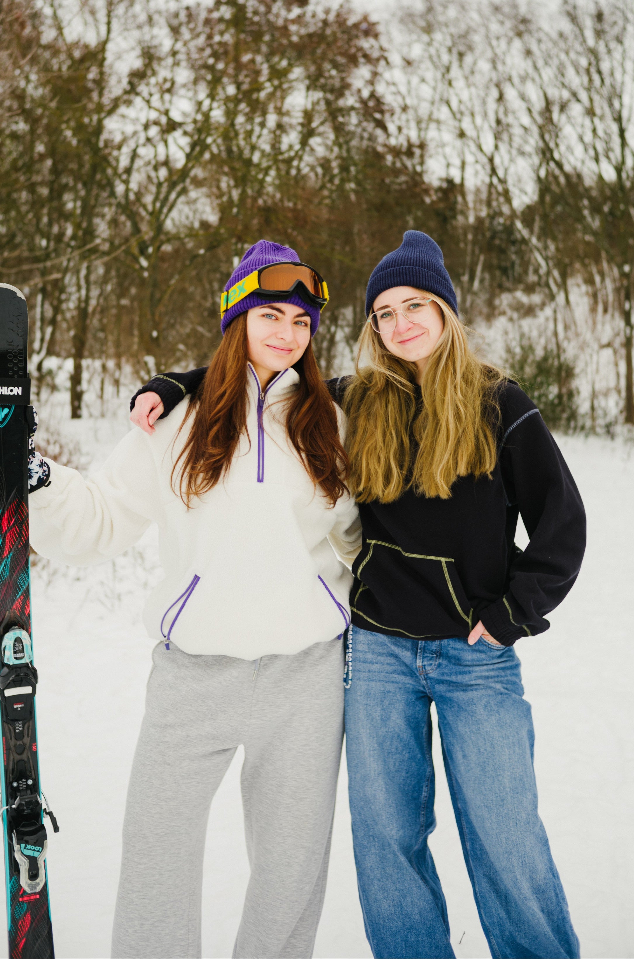 Cozy Quarterzip & Midnight Hoodie Set